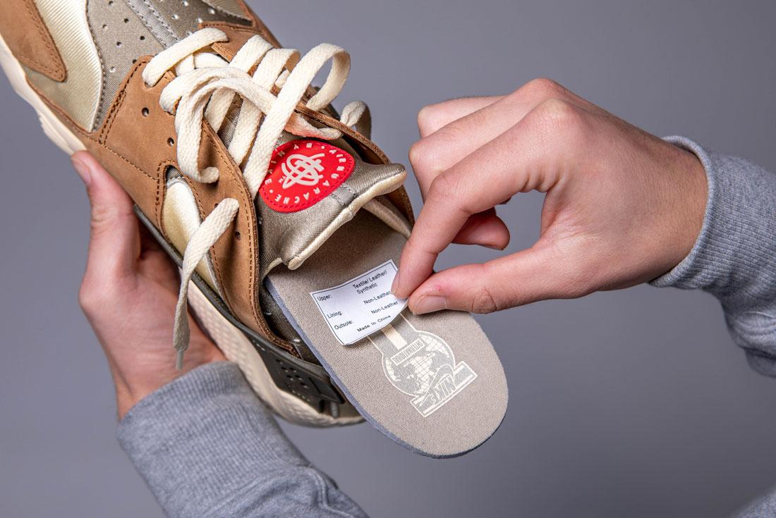 Peel Sticker From Shoes