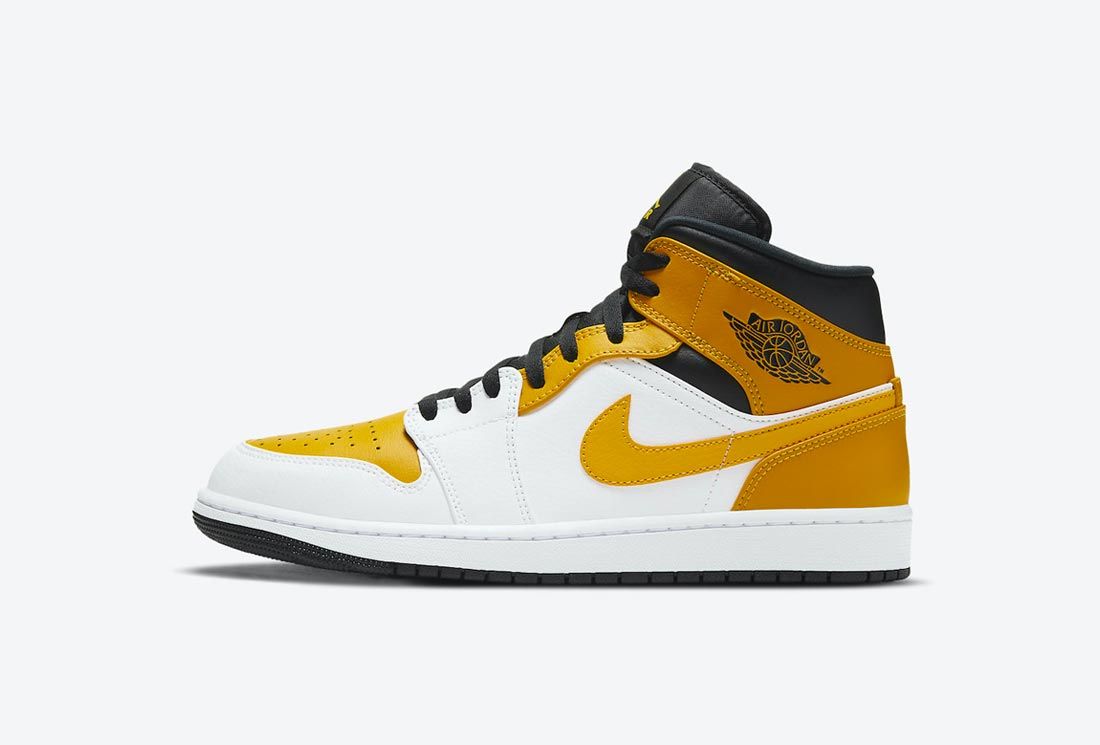 The Air Jordan 1 Mid Caps A Strong Year By Adding University Gold Sneaker Freaker