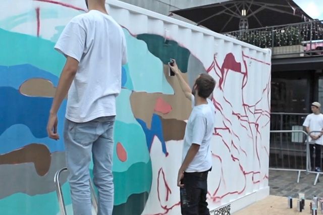 Boxpark Live Graffiti– Sobek Sicks Ha 5