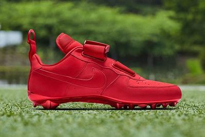 Nike Air Force 1 Utility Obj Cleat Red 2