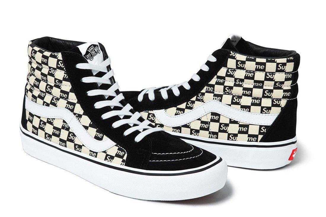 Supreme X Vans Checker Logo Pack - Releases 