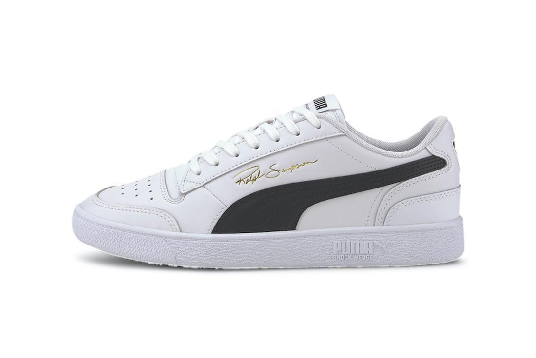 The PUMA Ralph Sampson Low Wows in White and Black