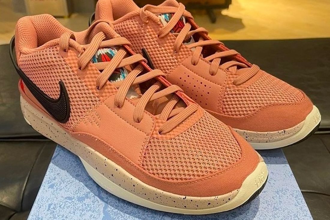 NIKE JA 1 Red Stardust The Nike Ja 1 \u0027Red Stardust\u0027 Is Inspired By Morant\u0027s $30,000