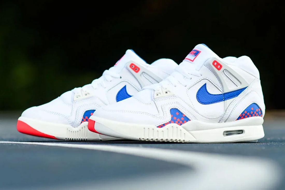 The Air Tech Challenge II 'Pixel Court' Aces the Retro Revival