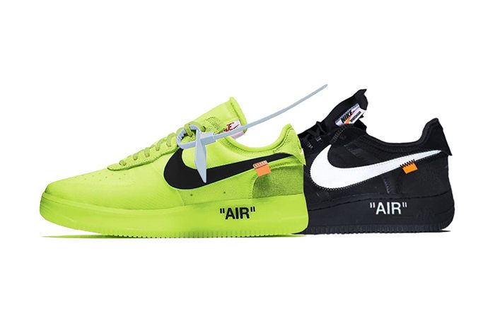 Off White Nike Air Force 1 Low Volt Black Release Date Info 1
