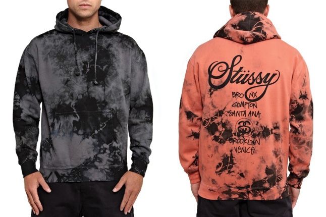 Stussy tie dye sweatshirt online