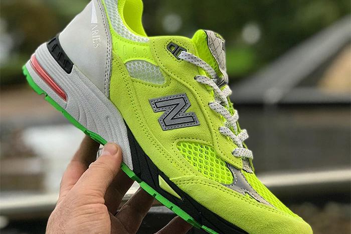 Aries New Balance 991 Neon New Images Release Date In Hand Instagram