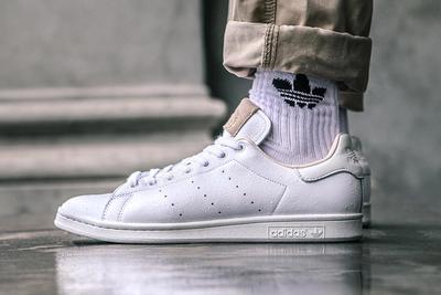 Adidas Stan Smith Home Of Classics On Foot Heel In Wet