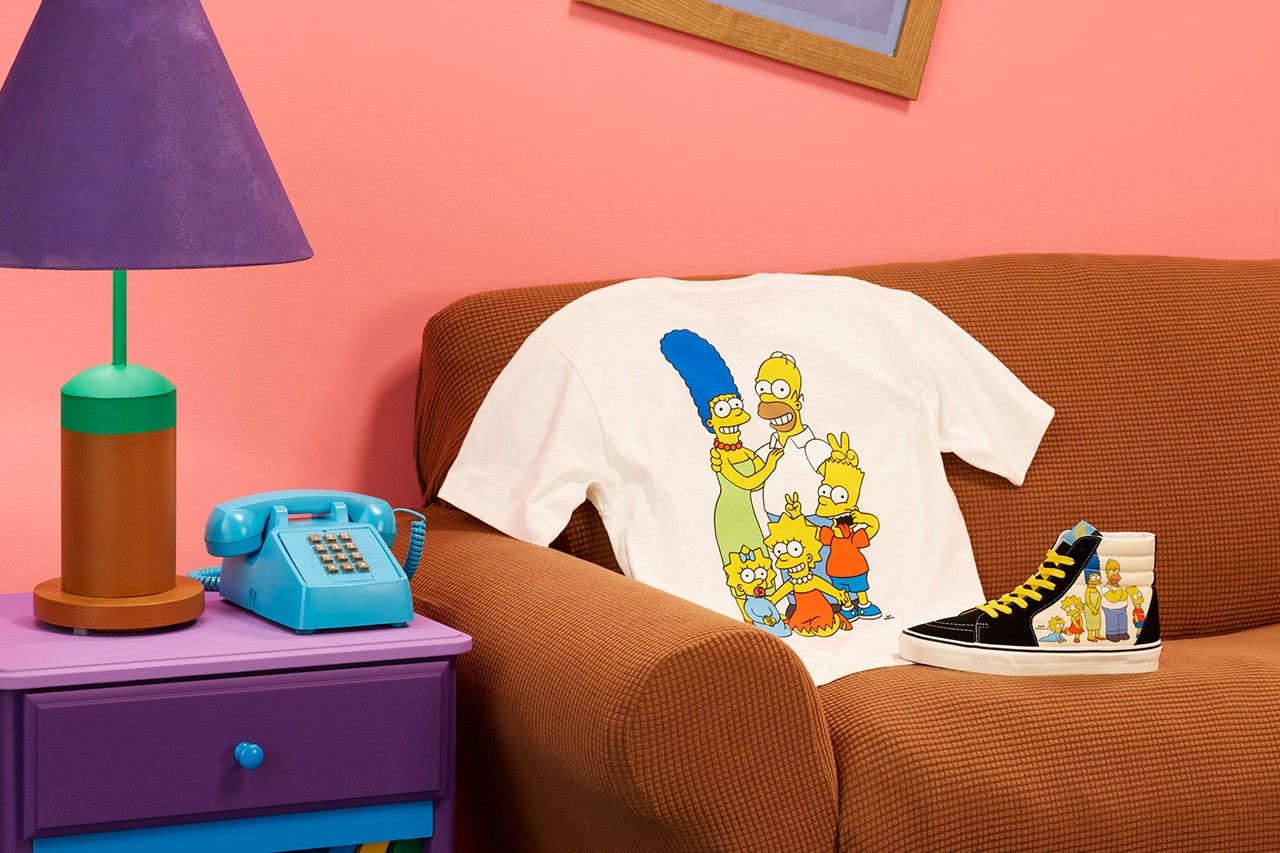 vans x the simpsons 30 year collaboration 