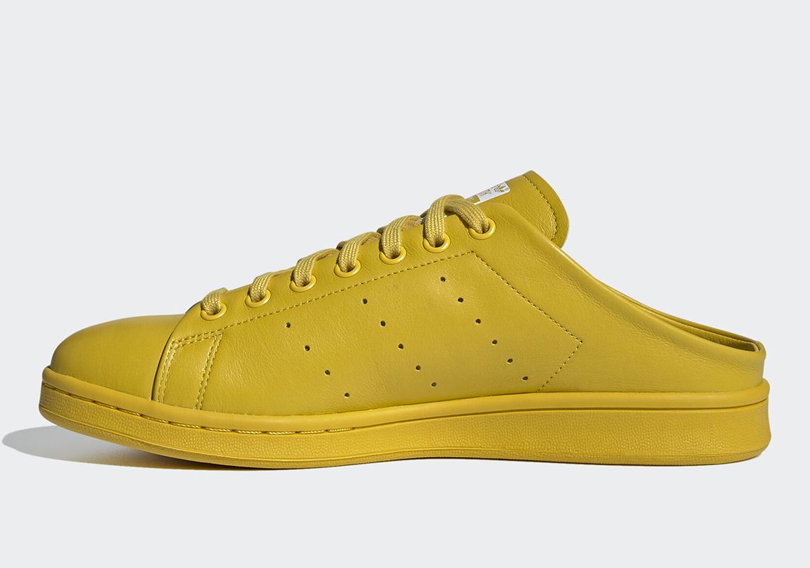adidas Stan Smith Mule Tribe Yellow Left