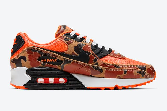 Official Look: Nike Air Max 90 ‘Orange Camo’ - Sneaker Freaker