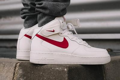 Nike Air Force 1 Mid 07 Sail Red 3
