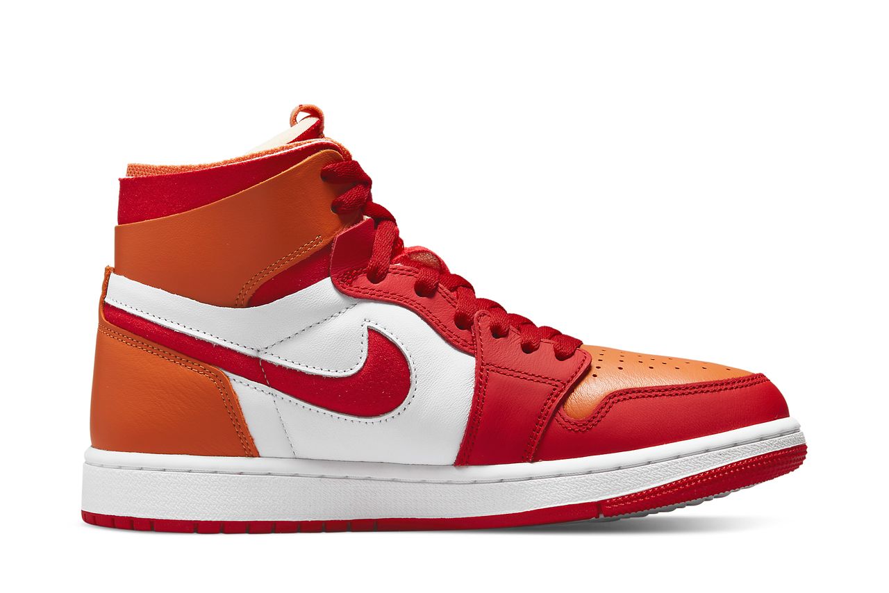 The Air Jordan 1 Zoom CMFT 'Fire Red/Hot Curry' Brings the Spice ...