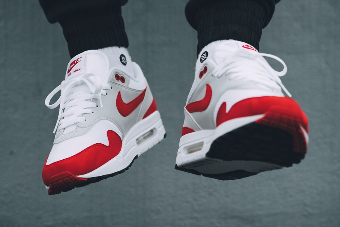 Nike Air Max 1 Red University Red 8