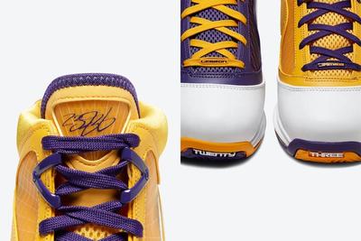 Nike LeBron 7 Lakers Details