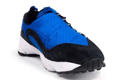 Nike Air Footscape Motion Blue Black Toe Quarter 1