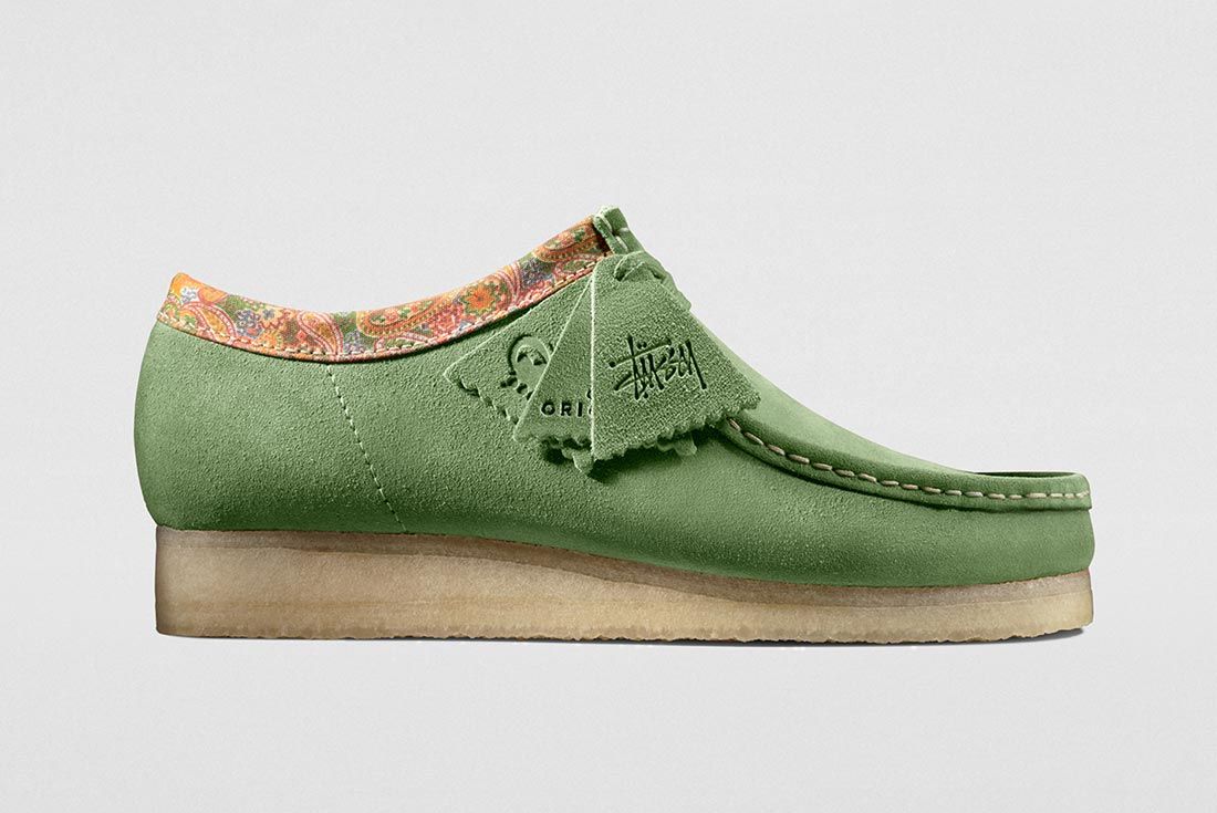 Stussy Clarks Wallabees Right Side Shot