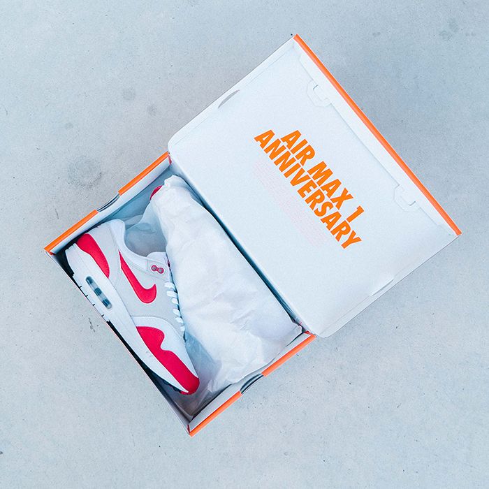 air max with red zip ties