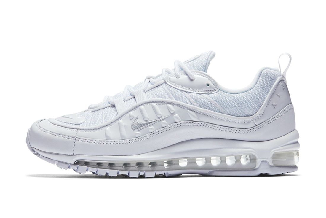Triple White Air Max 98s are Coming 