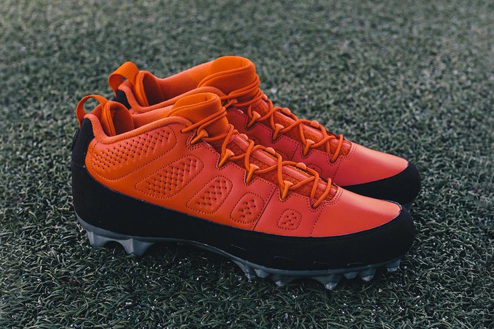 Joe Haden Air Jordan 9 Low Cleveland Browns PE