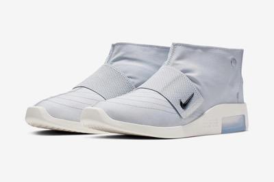 Nike Air Fear Of God Moccasin Official Pure Platinum Release Date Pair