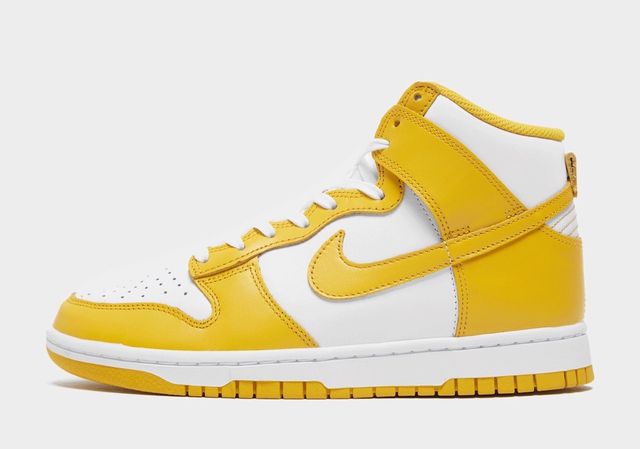 pastel yellow dunks