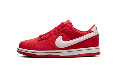 Nike Dunk Low Sole Mates Valentines Day Red White Sneakers