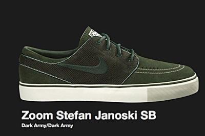 Nike Sb Zoom Stefan Janoski Sb Dark Army 2010 1