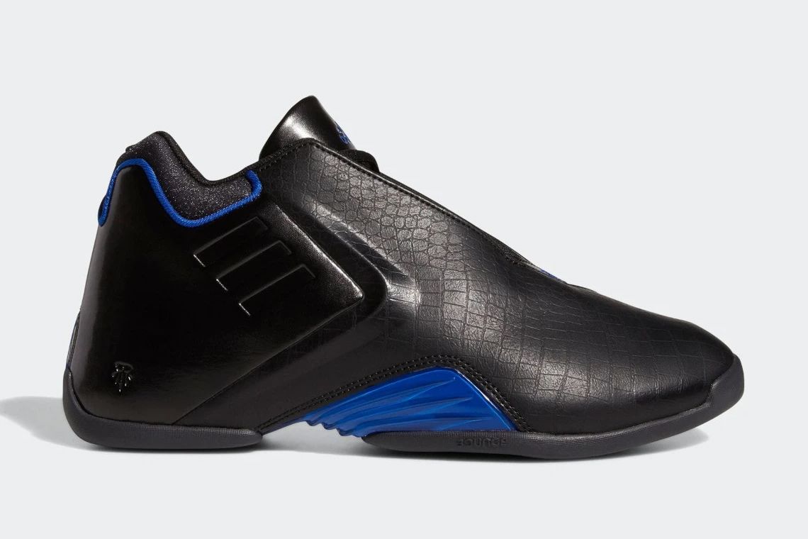 adidas Bring the T-MAC in Black and Royal Blue - Sneaker Freaker