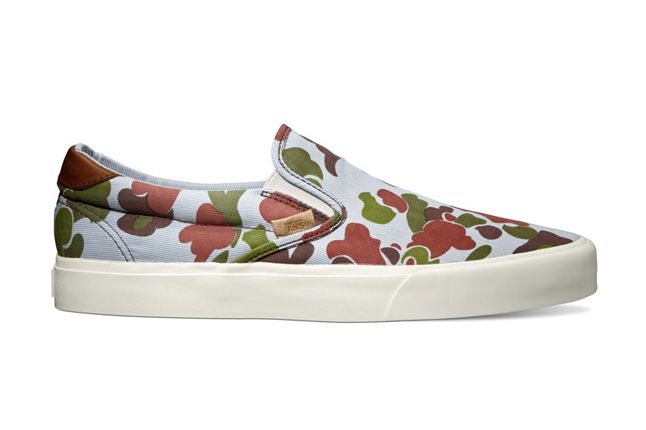 Vans California Collection Slip On 59 Ca Camo Suiting Captains Blue Fall 2013 1