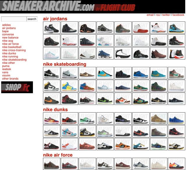Sneaker Archive Shot 1