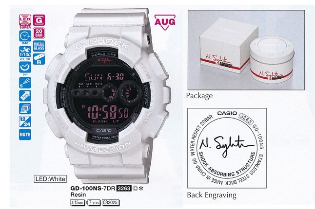 G shock hot sale nigel sylvester