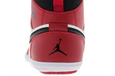 Air Jordan1 Skinny High Gymred Blk Wht Heel Detail 1