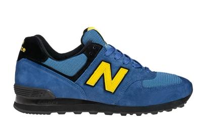 New Balance Race Inspired 574 Blue And Yellowprofile 1