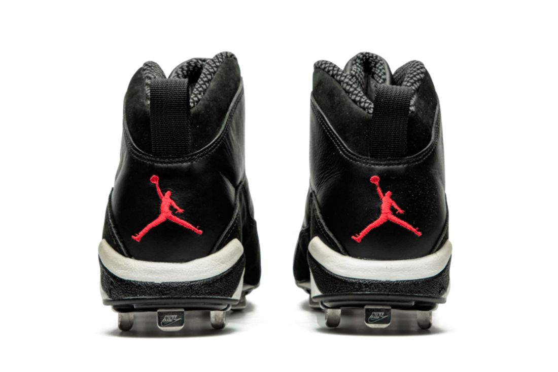 Air Jordan 10 Sample Baseball Cleat Heel