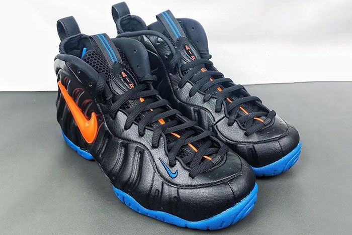Nike Air Foamposite Pro Knicks 624041 010 2019 Release Date 1 Pair Angle