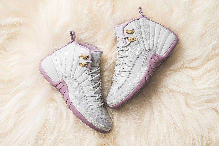 Air Jordan 12 Gg Heiress (Plum Fog) - Releases