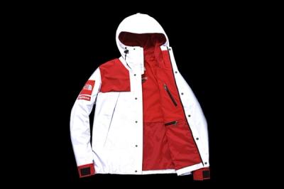 Supreme North Face 3M Collection Jacket Red Open 1