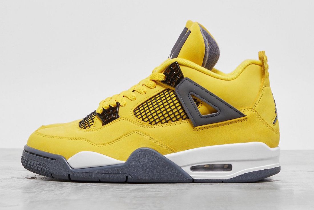 【スーパームーン】Air Jordan 4 イエロー スニーカー Nike Air Jordan 4 TOUR YELLOW エアジョーダン4 ツアーイエロー