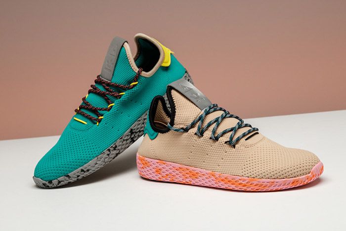 Pharrell x adidas bring the heat with new Tennis HU colorway