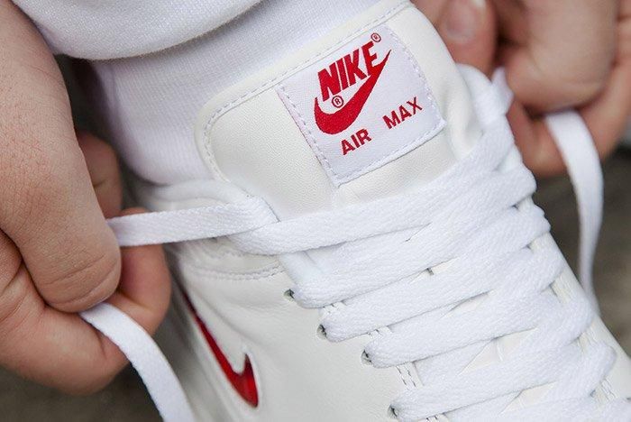 Nike Air Max 1 Jewel White Red 4