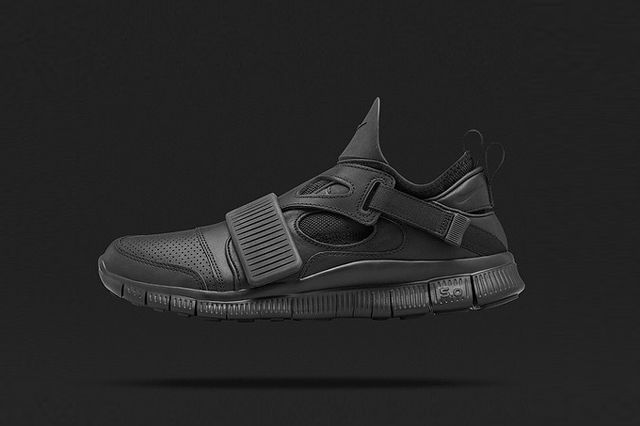 NikeLAB Free Huarache Carnivore Triple Black Releases