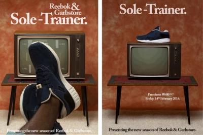 Reebok Garb Store Sole Trainer Ads