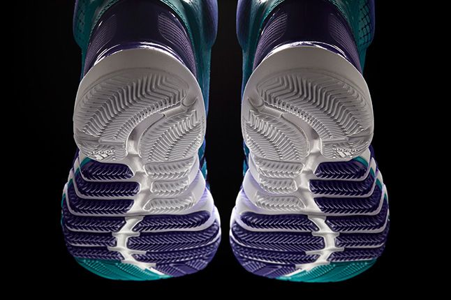 Adidas Crazyquick Teal Purple Soles 1
