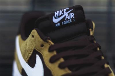 Nike Af1 Golden Tan 3