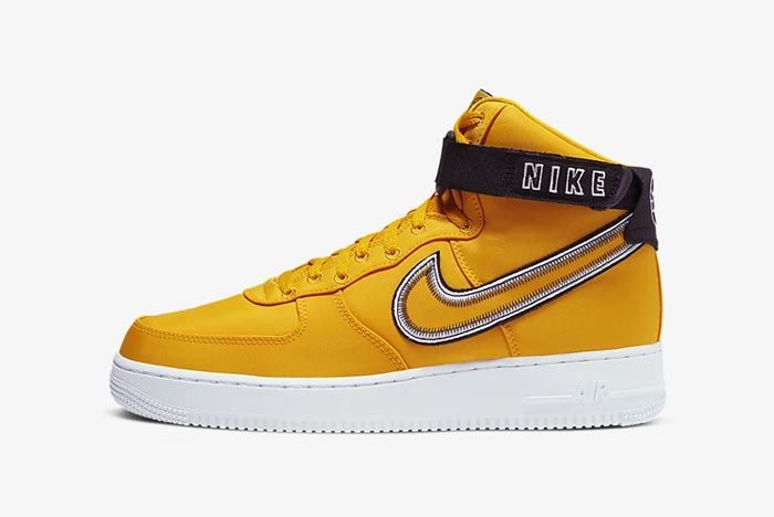 Nike Air Force 1 High University Gold Lateral
