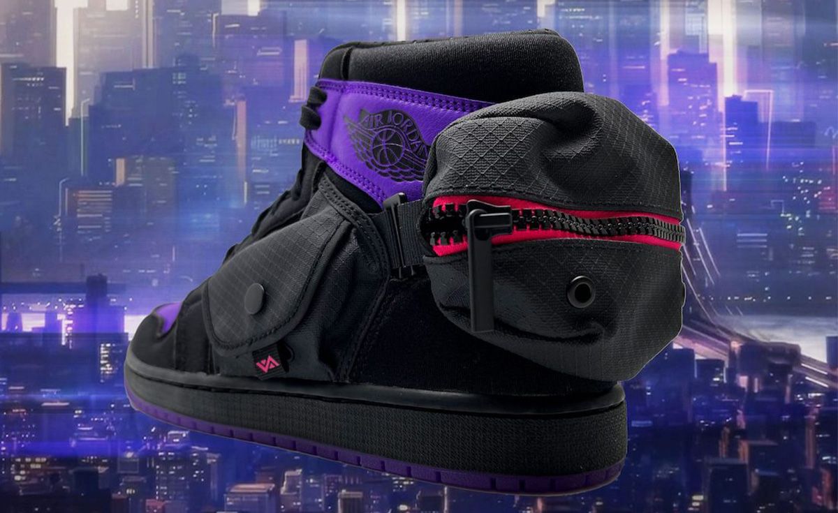 Shops jordan 1 into the spider verse price