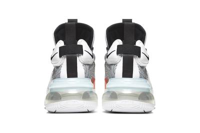 Nike Air Max 720 Waves White Black Wolf Grey Bq4430 100 Release Date Heel