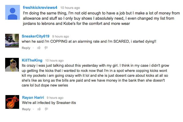 Sneaker Rehab Comments 2