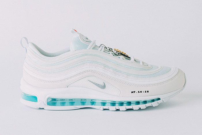 MSCHF x INRI Nike Air Max 97 'Jesus Shoes' Selling for $3000 ...